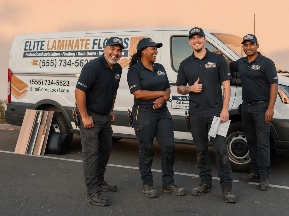 Laminate flooring installation company in Lazbuddie, TX